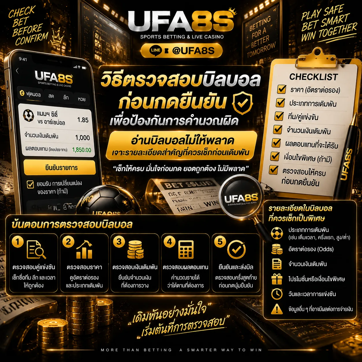 วิธีคำนวณบิลบอล